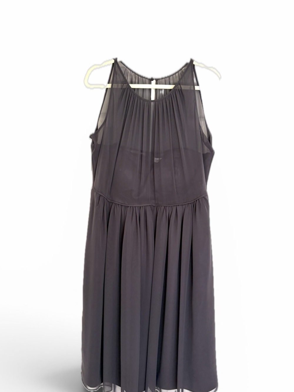 Calvin Klein Charcoal Halter Dress